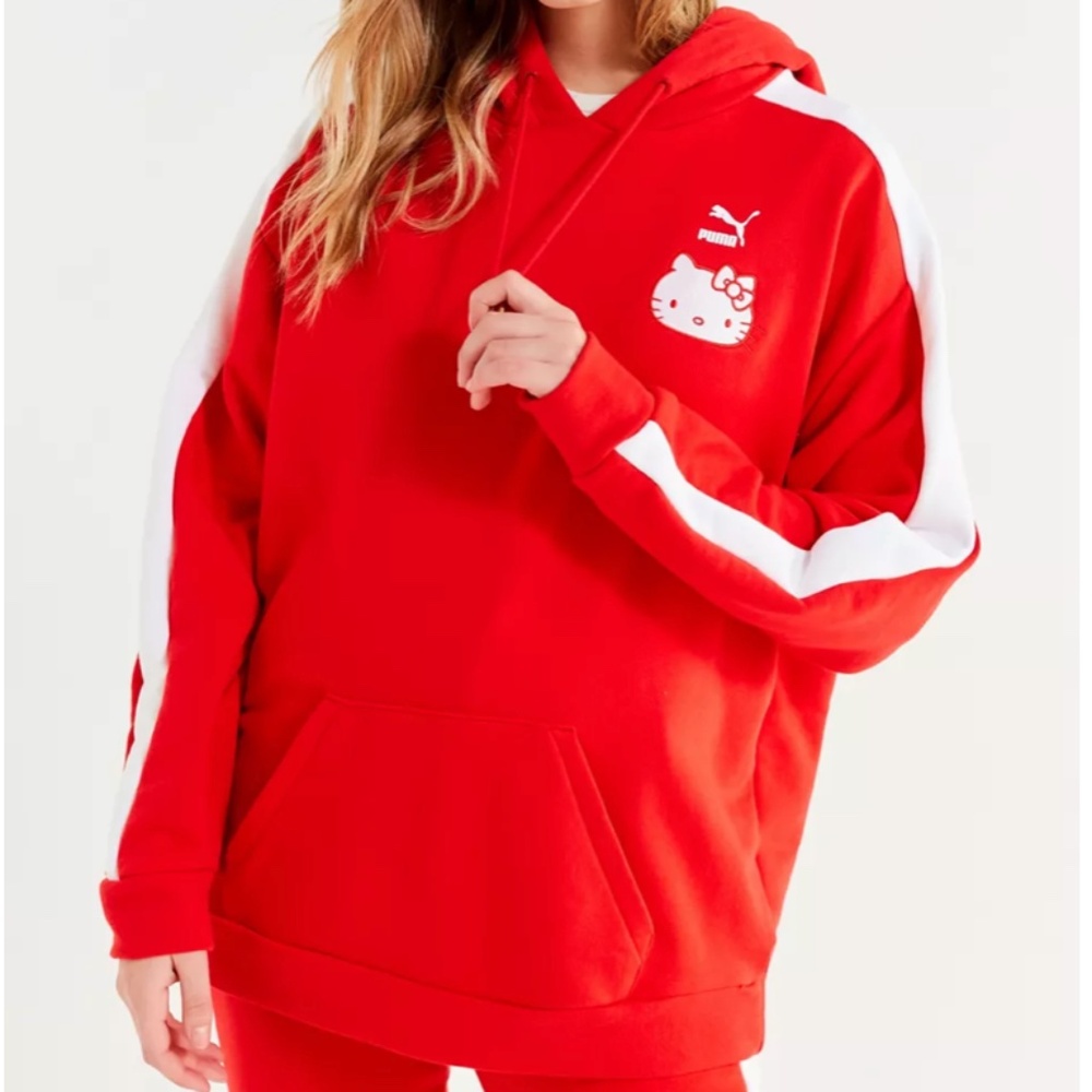 Puma X Hello Kitty Hoodie Sweatshirt
